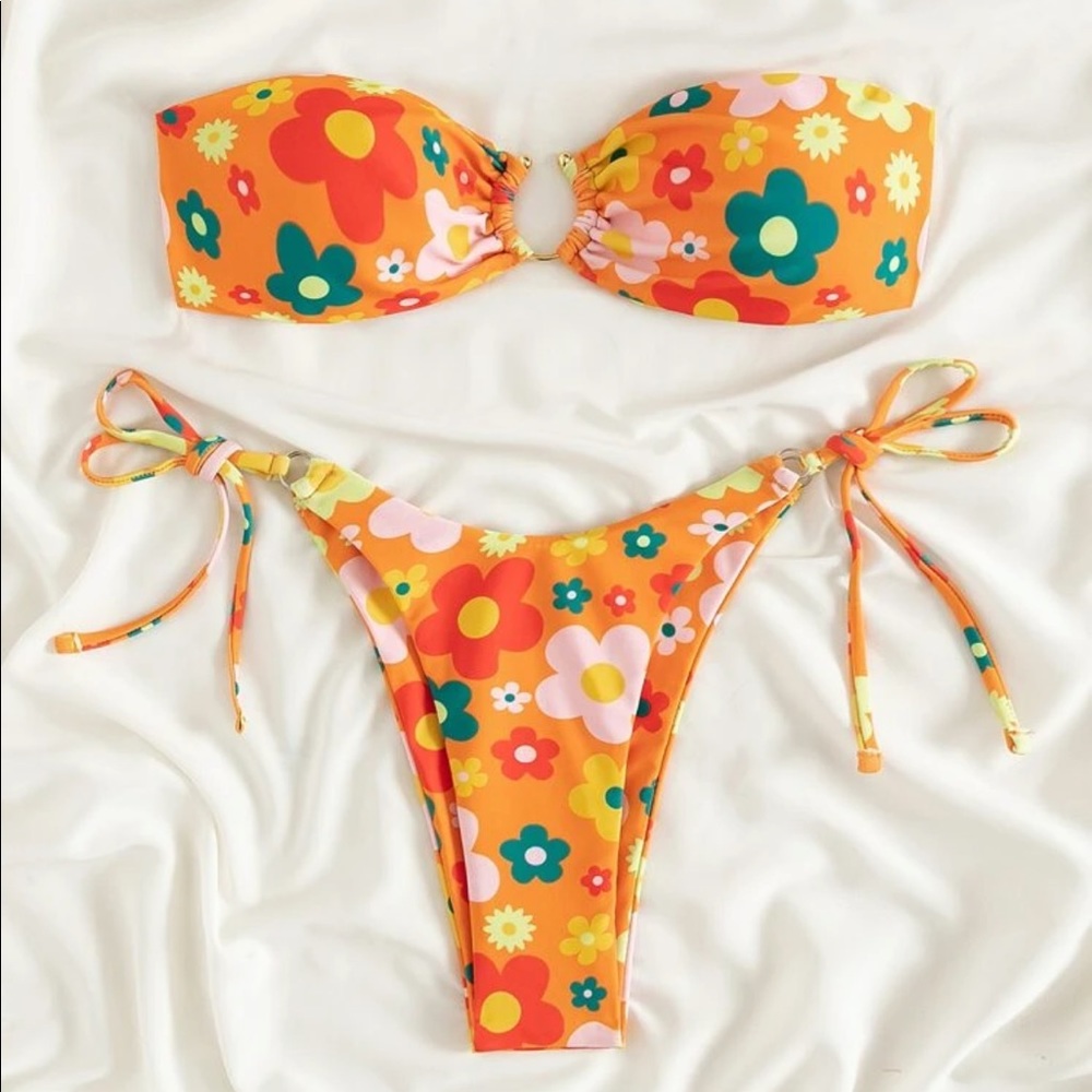 Orange Swimsuit